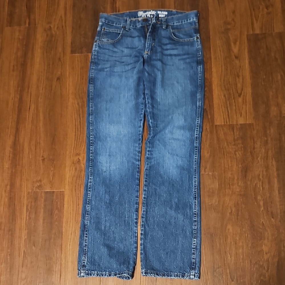 Wrangler Men's Relaxed Fit Denim Jeans